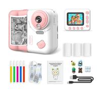 Cámara digital infantil HD estilo Polaroid con función de fotografía.
