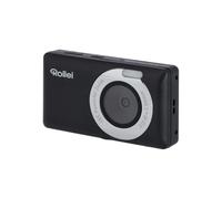 Camara Digital Negro, Rollei Compactline Pocket 50 MP 2,7K Camara de Fotos Portátil con Zoom Digital 16X y Pantalla de 2.4" Cámara Compacta Ligera para Niños Adolescentes Estudiantes Principiantes