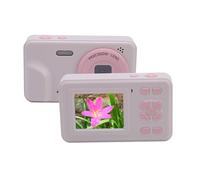 Cámara Digital para Adolescentes, Cámara de Video de 48MP 1080p con 5X Zoom y Pantalla IPS de 2.0in, Cámara Portátil Compacta para Viajes, Eventos y Uso Diario (Pinks)