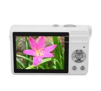 Cámara Digital para Adolescentes, Cámara Digital HD 50M, Zoom Digital 16X, Cámaras para Fotografía Cámara Compacta de Apuntar y Disparar, 64 GB Ampliable (White)