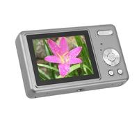 Cámara Digital para Fotografía, Videocámara Vlogging de 12MP 1080P 16x, Pantalla TFT de 2,4 Pulgadas, Enfoque Automático AF, Cámara de Viaje Cámara de Disparo Digital para (Grey)