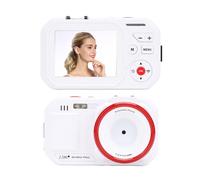Cámara Digital para Niños, 48MP HD 16X Zoom Autococus WiFi Video Volg Cámara con Pantalla de Color de 2.8 Pulgadas para Fotografía, Viaje, Escuela, Hogar (White)