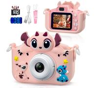 Cámara digital para niños pequeños, cámara digital de juguete para niñas de 3, 4, 5, 7 años en adelante, regalos de cumpleaños de Navidad para niños, cámara digital de 40 MP, doble lente 1080P, cámara