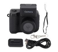 Cámara Digital Pequeña, 1080P Mini Cámara Tamaño Pulgar con Luz de Flash LED, Pantalla LCD Colorida 480 MAh Mini Cámara Vintage Videocámara para Viajes Grabación de Vida