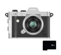 Cámara digital pequeña fácil de usar para niños, turistas, moda tradicional, video 2K 720P, 32 GB, almacenamiento, tamaño compacto, cámara pequeña para niños