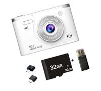 Cámara digital pixelada de 6400 W con resolución 4K y modo múltiple de alta capacidad de 800 mAh para entusiastas de la aventura, cámara digital para fotografía nocturna