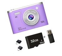 Cámara digital pixelada de 6400 W con resolución 4K y modo múltiple de alta capacidad de 800 mAh para entusiastas de la aventura, cámara digital para fotografía nocturna