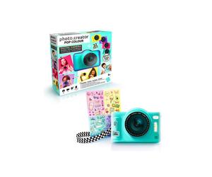 Cámara Digital Pop Color Verde - Con tarjeta SD de 8Go incluida - Creador de Fotos - CLK 043 Canal Toys