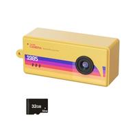Cámara digital portátil pequeña, grabadora de video ligera, resolución 1080P, cámara portátil para grabadora de video para estudiantes