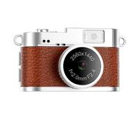 Cámara digital retro 2K, capacidad de video, durabilidad, cuerpo de metal, resistente a golpes, modo de escena múltiple, cámara de acompañante de viaje