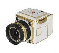 Cámara digital retro 4K FHD compacta vintage con enfoque automático, peso ligero para vlogging y fotografía, enfoque automático integrado, negro, 17,3 x 12 x 7,2 cm, principiantes y profesionales