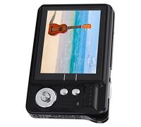 Cámara Digital Sensor COMS de 18MP, cámara de Video Digital HD Cámara de Enfoque automático con Zoom de 8X, Pantalla de 2.7in, USB 2.0, Altavoz Incorporado(Negro)