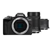 Canon EOS R50 + Canon RF-S 18-45mm F/4.5-6.3 IS STM + Canon RF-S 55-210 mm f/5-7.1 IS STM