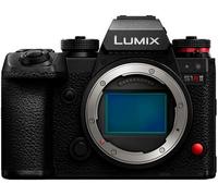 Panasonic LUMIX DC-S1RM2E, Cámara Sin Espejo de Fotograma Completo, 44 MP, Vídeo 8K, IS Activo, 4:2:2 de 10 bits, 4K 120p, 60p y 6K 30p Open Gate, Montura L, Solo Cuerpo, Color Negro