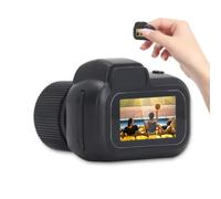 Cámara Digital Súper Pequeña, Llavero de Cámara Compacta Portátil, Vídeo 1080P, Cámara Pequeña de 2MP para Fotografía, 128GB Ampliable