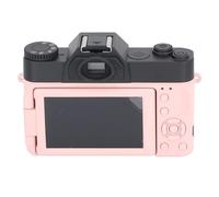 Cámara Digital WiFi, Cámara Compacta Vlogging de 48MP con Función de Pausa para PC, Plástico para Fotografía (Pink)