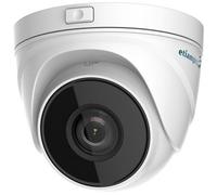 EtiamPro Cámara IP Domo de Red, cámara de vigilancia, 4 MP, Leds IR, visión Nocturna 30 m, Lente varifocal, tecnología WDR, función PoE, App Guarding Vision, para Interiores y Exteriores, Blanca