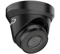 EtiamPro Cámara de Red IP Domo, cámara de vigilancia, 4 MP, Leds IR, visión Nocturna 30 m, Objetivo Fijo, tecnología WDR, función PoE, App Guarding Vision, para Interior y Exterior, Negra