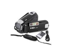 Cámara DV 4K 48MP - Pantalla giratoria de 2.7 Pulgadas con 16x Zoom Digital + grabación HD y Selfie - Función + Ideal para Viajes y Ocasiones Especiales (Black)