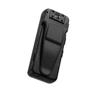 Cámara DV portátil Cámara montada en el Cuerpo A8, grabación de vídeo de 1080P, visión Nocturna, Clip Trasero, videocámaras con detección de Movimiento for el hogar y la Oficina(Only Camera)