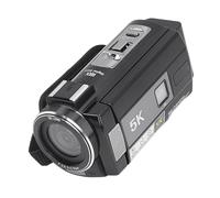 Cámara DV800 de 56MP 5K, Zoom Digital de 18X, Estabilización de 6 Ejes, Cámara con Pantalla Táctil IPS de Rotación de 180 Grados, Enfoque Automático Rápido, Ampliaciones de