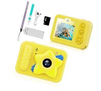 Cámara educativa para niños con pantalla de 2.4 pulgadas, tarjeta de 32 GB incluida, fácil de usar, fomenta la creatividad, cámara apta para niños