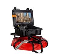 Cámara endoscópica, Cámara De Alcantarillado Inspección Tuberías Autonivelante WiFi DVR 8GB Tarjeta SD IP68 Cable 23 Mm Y 7 para tubería doméstica(20m)