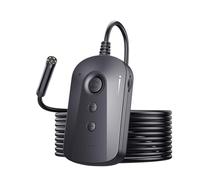 Cámara endoscópica, Cámara De Alcantarillado, Y16 WiFi. Lente Dual HD1080p 4.Endoscopio Times Zoom. IP68'. Borscopio Inalámbrico Impermeable para tubería doméstica(8mm Single Lens,3.5m)