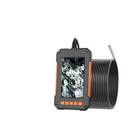 Cámara endoscópica, Cámara de inspección 3.9mm 108 0p HD 4. pulgada LCD Pantalla IP67 serpiente impermeable con 6 LED Luces for la tubería drenaje alcantarillado(5m,3.9mm Not Card)