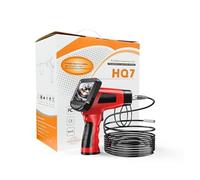 Cámara endoscópica, Cámara de inspección digital con 4,3" LCD Monitor IP67 boroscopio 1080P Dual endoscopio impermeable 6 LED 32GB TF Tarjeta(1m,3.9mm single camera)