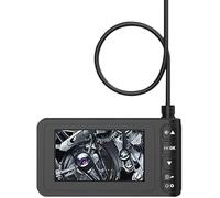 Cámara endoscópica, Endoscopio Industrial de 5,5mm, 1080P, Pantalla de 4,3 Pulgadas, cámara de inspección Impermeable IP67 con 6 Luces LED, boroscopio de batería de 1700mAh(10m)