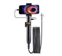 Cámara endoscópica flexible 1080P, impermeable, boroscopio articulado de 360 grados con sonda de apagado automático de inspección LED