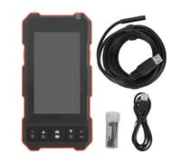 Cámara endoscópica Industrial de Doble Lente para endoscopio de automóvil de 7,9 mm con Pantalla de 4,5 Pulgadas Carga USB a Prueba de Agua IP67 Cable de 5 Metros para inspección