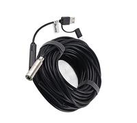 Cámara Endoscópica, USB-20M-8.5HD 3 En 1 5 Millones De Píxeles Luz LED Cámara Endoscópica A Prueba De Agua Herramienta Para Exteriores, Para Inspección De Alcantarillas De Tuberías, Vehículos