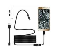 Cámara endoscópica USB 720P con boroscopio, 5,5 mm, IP67, impermeable, cable semirrígido de 5 m