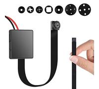 Cámara Espía 1080P Mini Cámara Espía oculta micro Cámara de Vigilancia Compacta con Detección de Movimiento Cámara con tarjeta SD de 32 GB/Batería externa de larga Duración/Grabación de audio y Vídeo