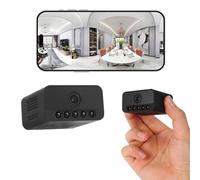 Camara Espia 1080P Mini Camara Vigilancia Wifi Interior 2025 Nuevos Camara Espia oculta para Ver En El Movil Camaras Seguridad con Vision Nocturna Vigilancia Interior/Exterior Detección Movimiento