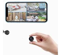 cámara espía inalámbrica WiFi 1080p Mini cámara espía Invisible Micro pequeña Exterior discreta a Distancia casa Interior Exterior vigilancia Spy CAM Gran grabación