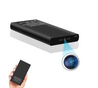 Cámara espía oculta, HD 1080P 10000 mAh, gran capacidad, portátil, banco de energía, cámara espía, 20 horas de grabación continua, cámara de seguridad con sensor de gravedad, detección de movimiento