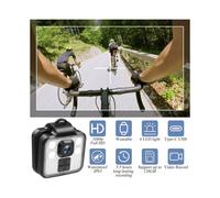 Cámara espía portátil 1080P HD, grabadora de vídeo cómoda y portátil para actividades al aire libre, cámara multifuncional con linterna LED de