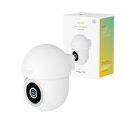 Cámara Exterior Inteligente Pan-Tilt Exterior QHD Wi-Fi 2.4Ghz IP65 Blanca