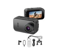 Cámara F2 Thumb 1080P HD, Gran Angular de 130 Grados, con Pantalla IPS, 25 G, Cámara de Bolsillo Portátil para Vlogs y Deportes