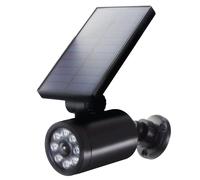 Cámara Falsa Solar Intermitente LED con Sensor de Movimiento Maclean