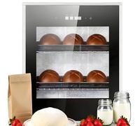 Cámara Fermentación De Pan Eléctrica 40L,Máquina Eléctrica Fermentar Masa Madre,Yogur Para Panadería, Masa De Pizza Y Fermentación De Pasteles, Caja Fermentación Pan Visible