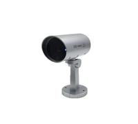 Cámara ficticia giratoria con detector de movimiento integrado con LED azul