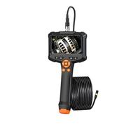 Cámara flexible de serpiente para aplicación industrial con función de transferencia de video en vivo, construcción precisa de comprobación de tuberías de boroscopio