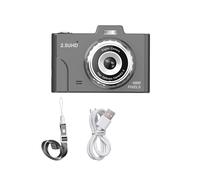 Cámara For Niños 1080P Compacta Lentes Duales De 48MP Zoom Óptico 8× Mini CCD Pantalla TFT 2,8 Pulgadas Toma Nítida Suave(Black)
