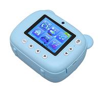 Cámara for niños Cámaras duales de 24MP Enfoque automático Pantalla HD de 2.4 pulgadas Batería de 1050 mah Cámara for niños con 3 rollos de papel for escribir for niñas niños / 4245 ( Color : Blue )