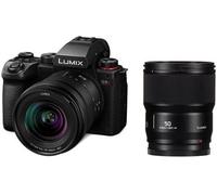Cámara Fotográfica Digital Lumix DC-S5 Mark II + Lente 20-60mm F3.5-5 + 50mm F1.8 - PANASONIC