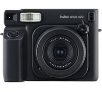 instax Wide 400. Cámara instantánea con autoexposición y Control del Flash. Utiliza película instax Wide Que se Vende por Separado. Color Negro